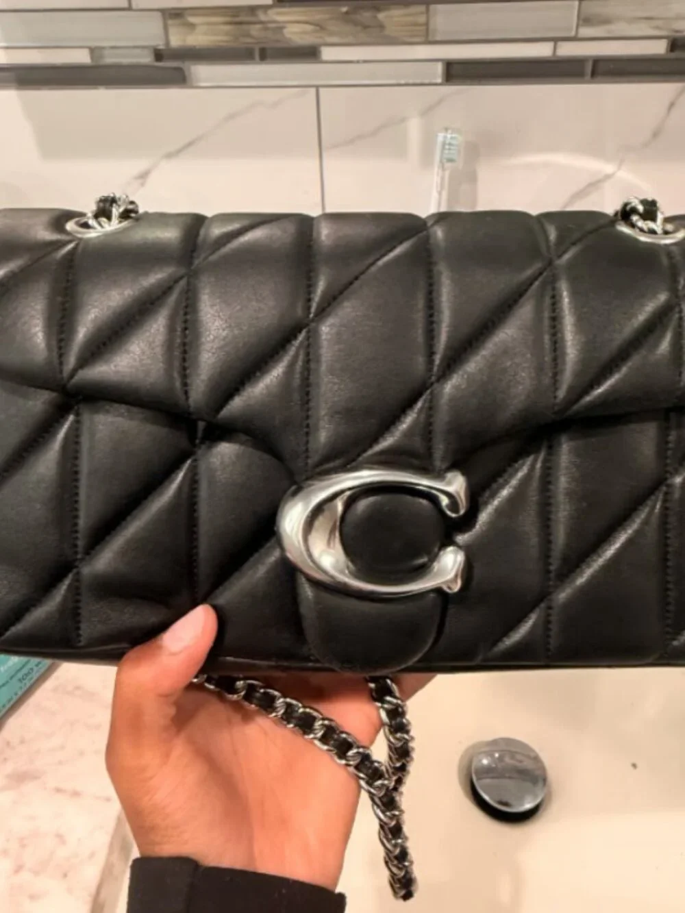 Coach Tabby Shoulder Bag 26 With Pillow Quilting